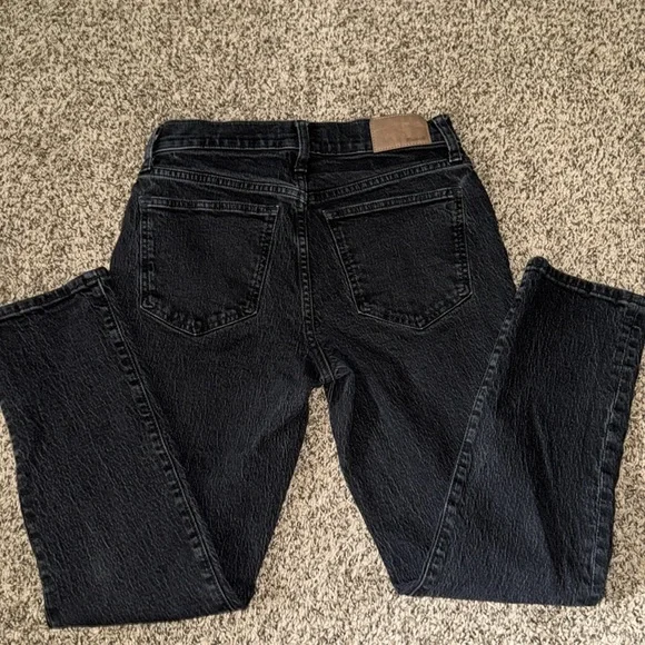 Madewell‎ Mid-Rise Perfect Vintage Jean Size 27-black - Picture 5 of 6